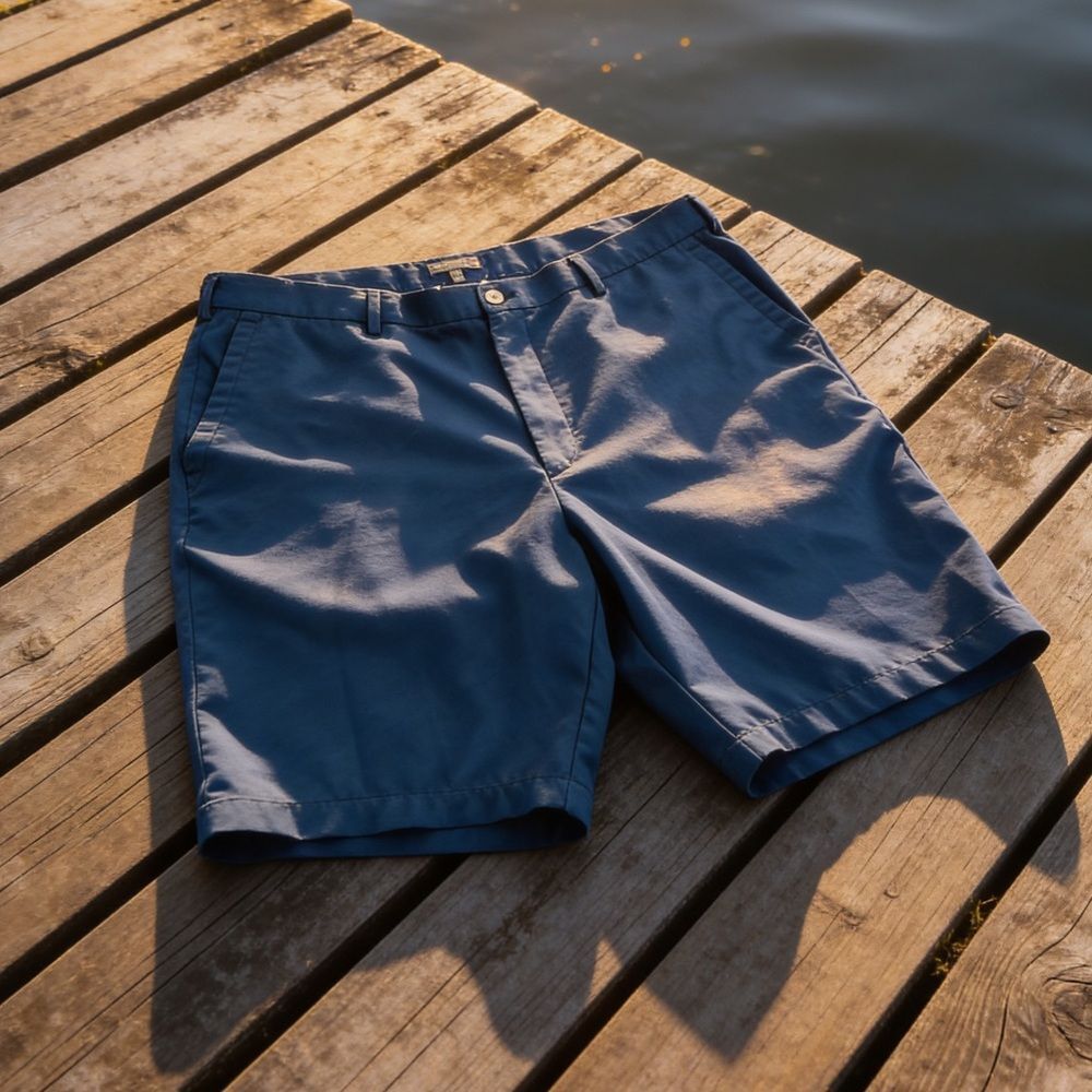 Peter Millar Men's Classic Navy Blue golf Shorts size 40